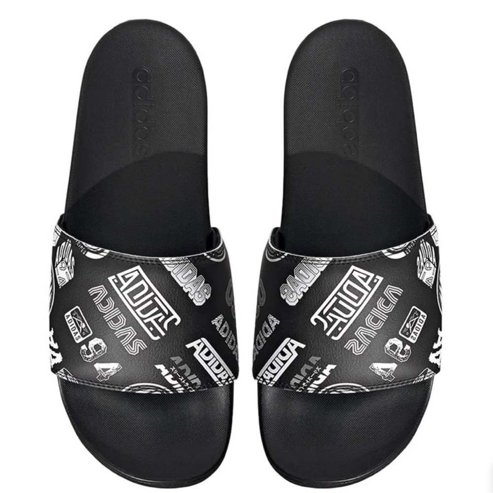 NWOB ADIDAS Adilette Comfort Men's Slide Sandals Size 8